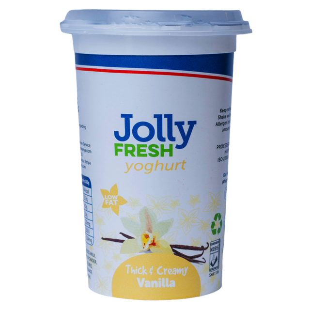 Jolly Fresh Vanilla Yoghurt 500Ml